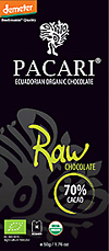 Pacari-chokolade - raw og demeter